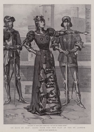 In Days of Old, Scene from the New Play at the St James